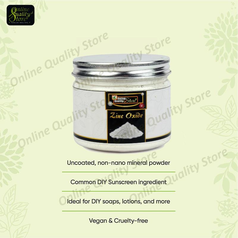 Zinc Oxide Powder Sunscreen Face Pack
