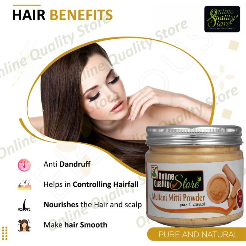 Multani Mitti Powder Pure & Natural For Hair & Skin