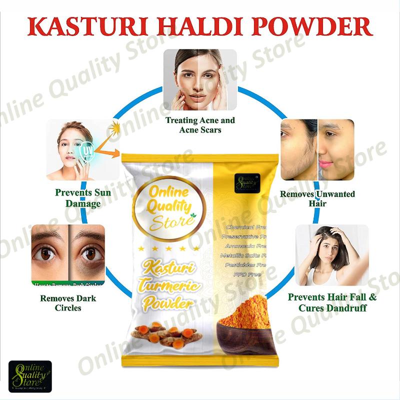 Kasturi Turmeric Powder + Sandalwood Powder For Skin