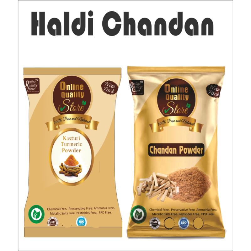 Kasturi Turmeric Powder And Chandan Powder For Skin