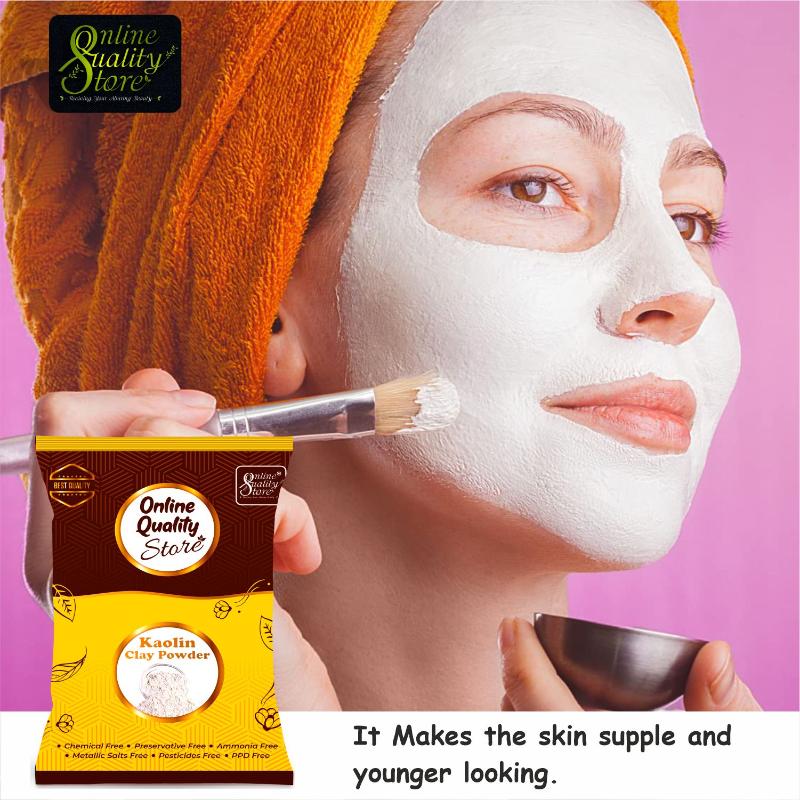 Pure & Natural Kaolin Clay Powder For Face Mask