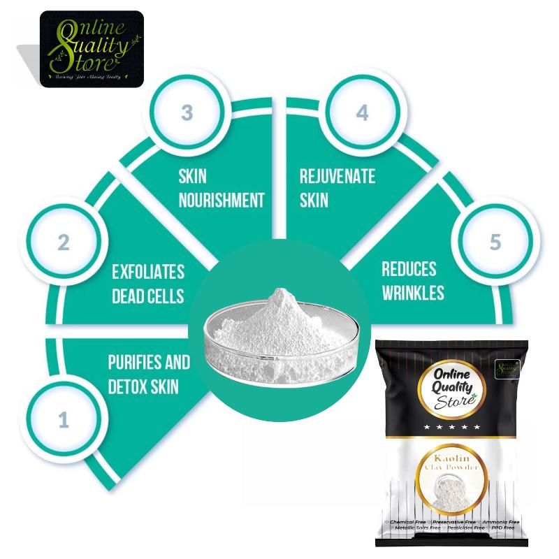 Kaolin Clay Powder For Face Mask