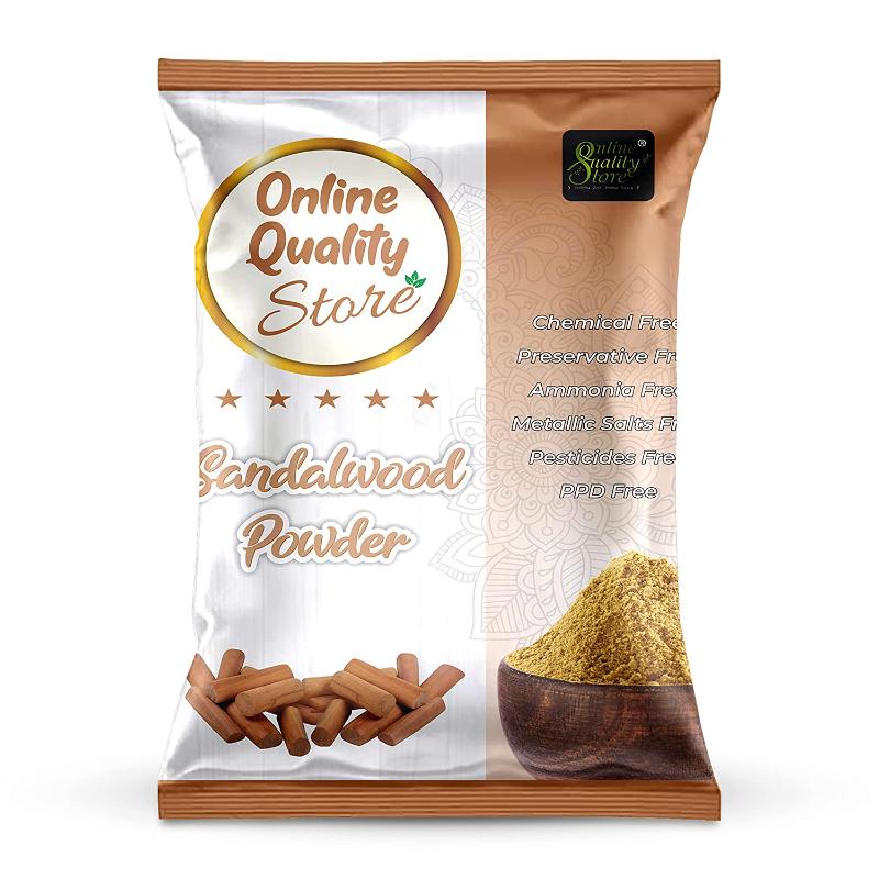 Sandalwood Powder, Orange Peel Powder & Multani Mitti Powder For Skin