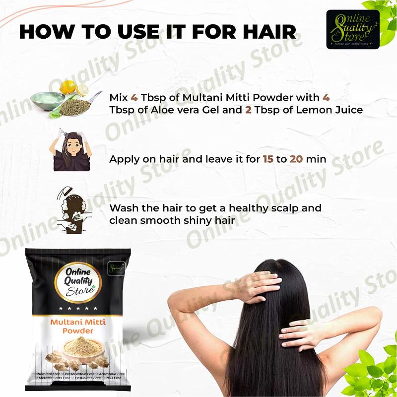 Sandalwood Powder, Orange Peel Powder & Multani Mitti Powder For Skin