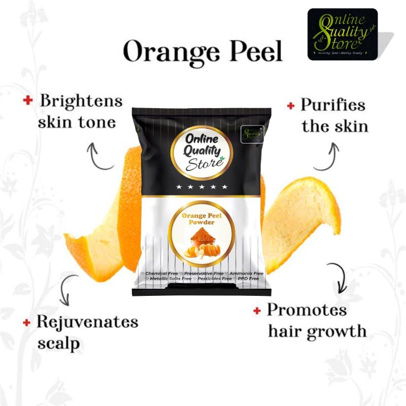 Sandalwood Powder, Orange Peel Powder & Multani Mitti Powder For Skin