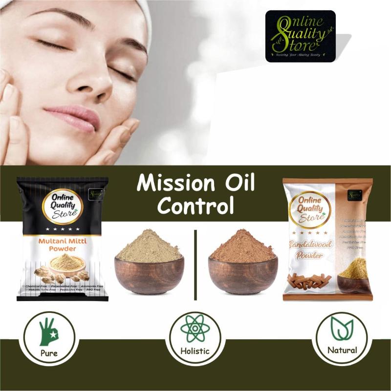 Multani Mitti And Chandan Powder For Skin