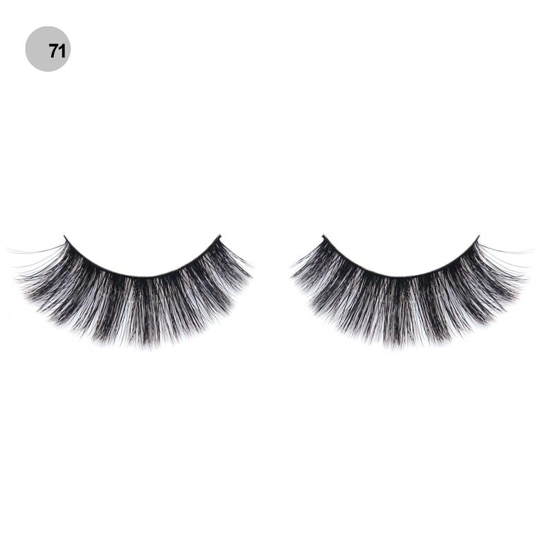 3D71 False Eyelash Eye Makeup Lash 3D Fake Long Natural Eyelashes