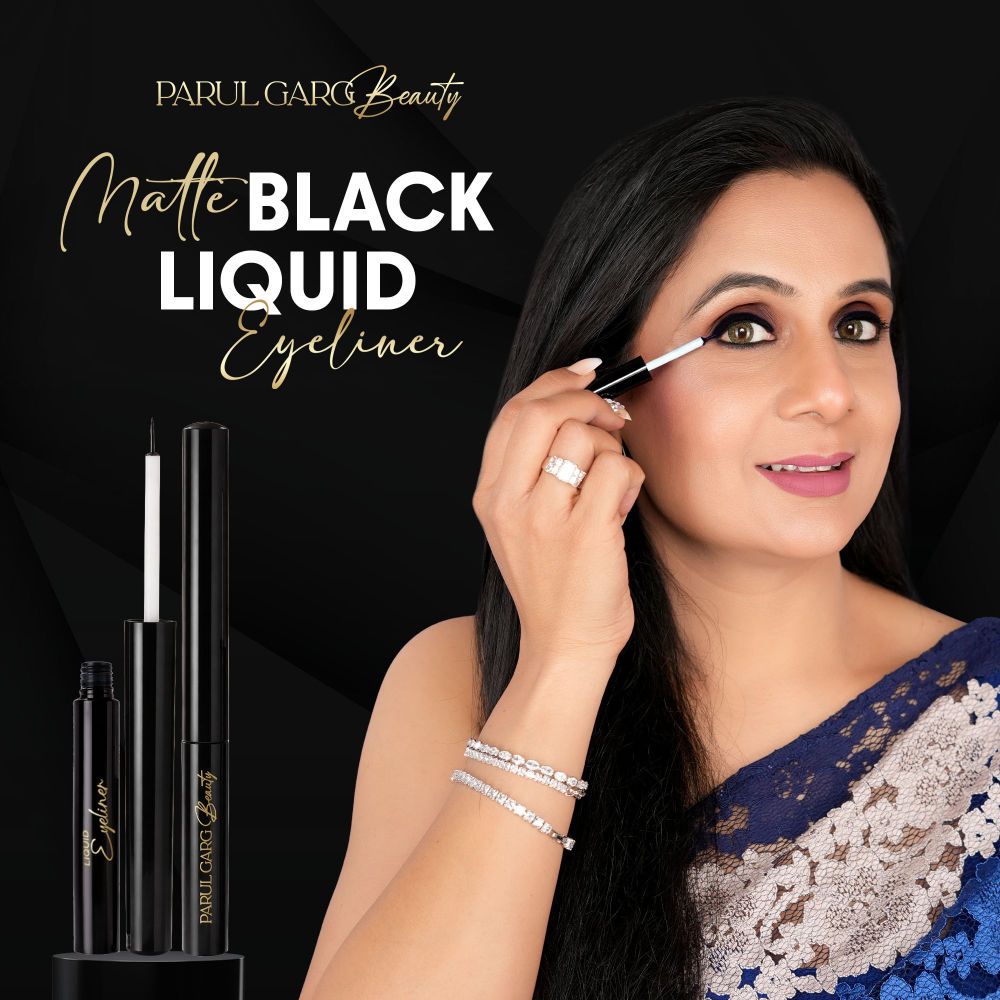Black Liquid Eyeliner Smudge-Proof, Water-Resistant, Long-Stay Matte