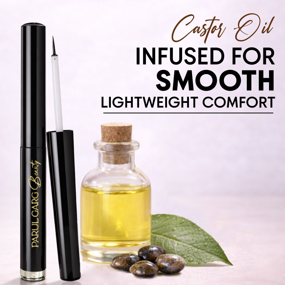 Black Liquid Eyeliner Smudge-Proof, Water-Resistant, Long-Stay Matte
