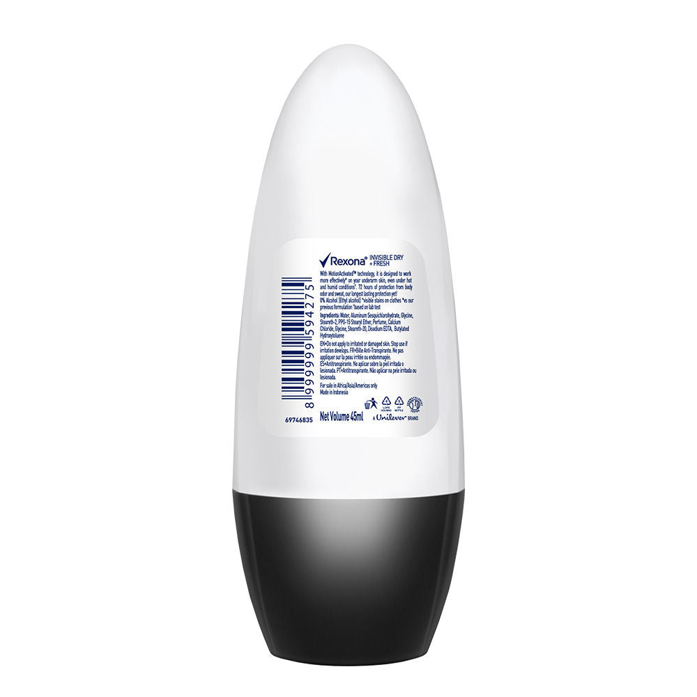 Invisible Dry + Fresh Roll-On Deodorant For Women
