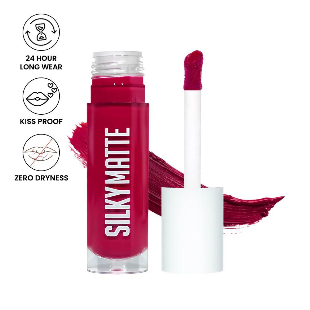 Silky Matte Gloss Liquid Lipstick - Promise-03