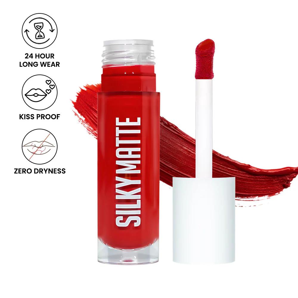 Silky Matte Gloss Liquid Lipstick - Chill-04