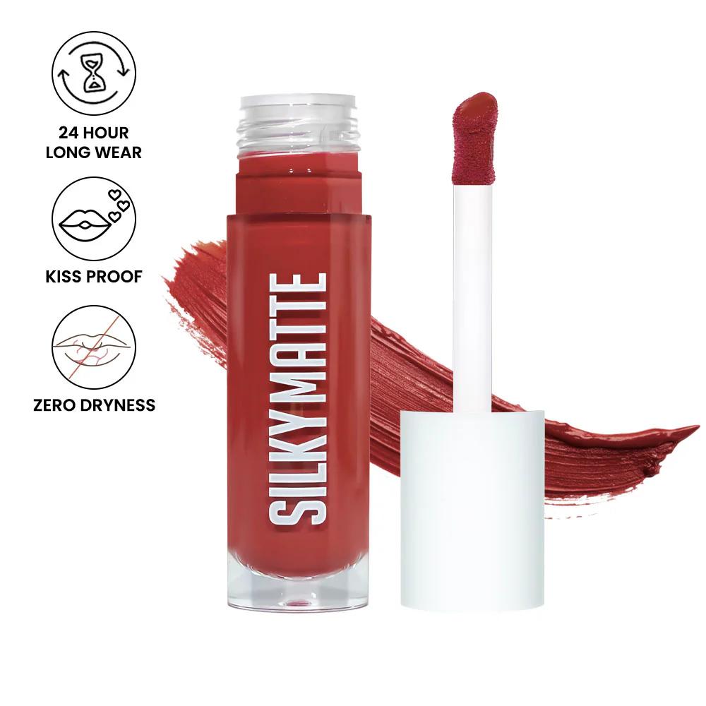 Silky Matte Gloss Liquid Lipstick - Cozy-07