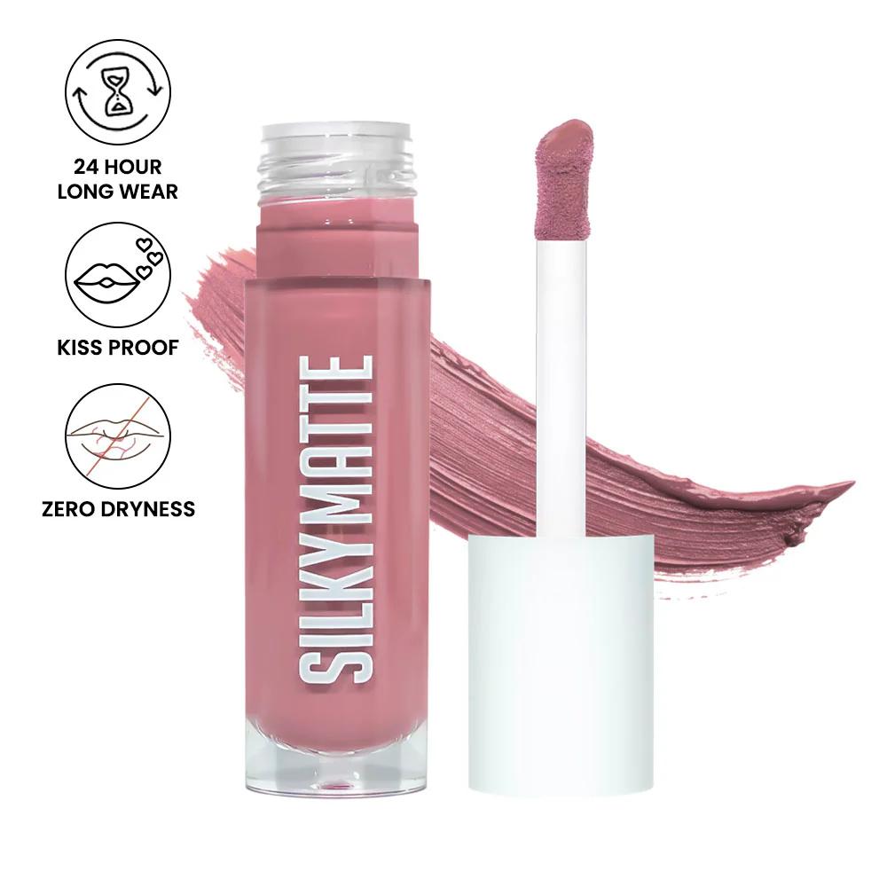 Silky Matte Gloss Liquid Lipstick - Charming-10