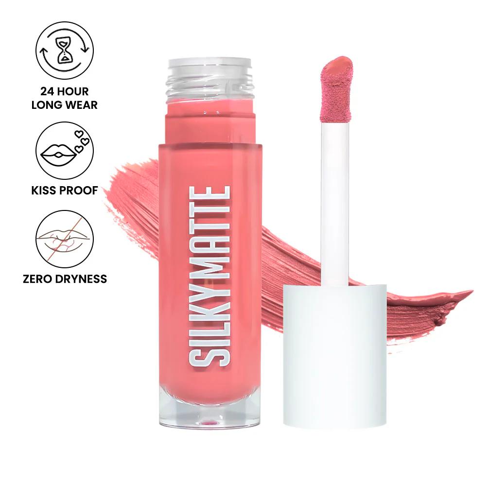 Silky Matte Gloss Liquid Lipstick - Venom-16