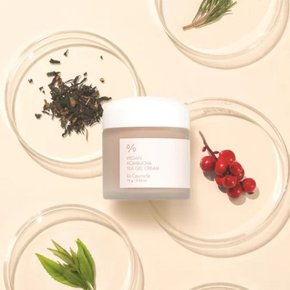 Vegan Kombucha Tea Gel Cream
