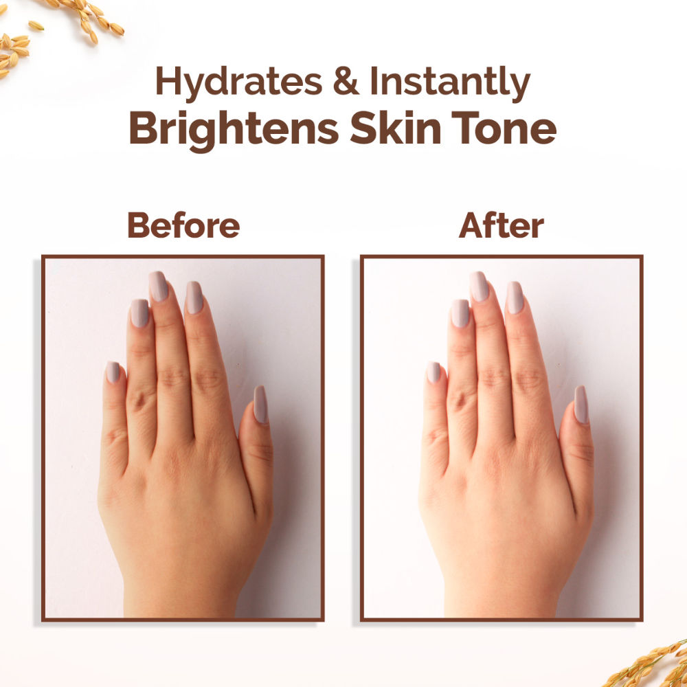 Rice Water Tone Up Face Cream with Niacinamide for Glass Skin and All Skin Types