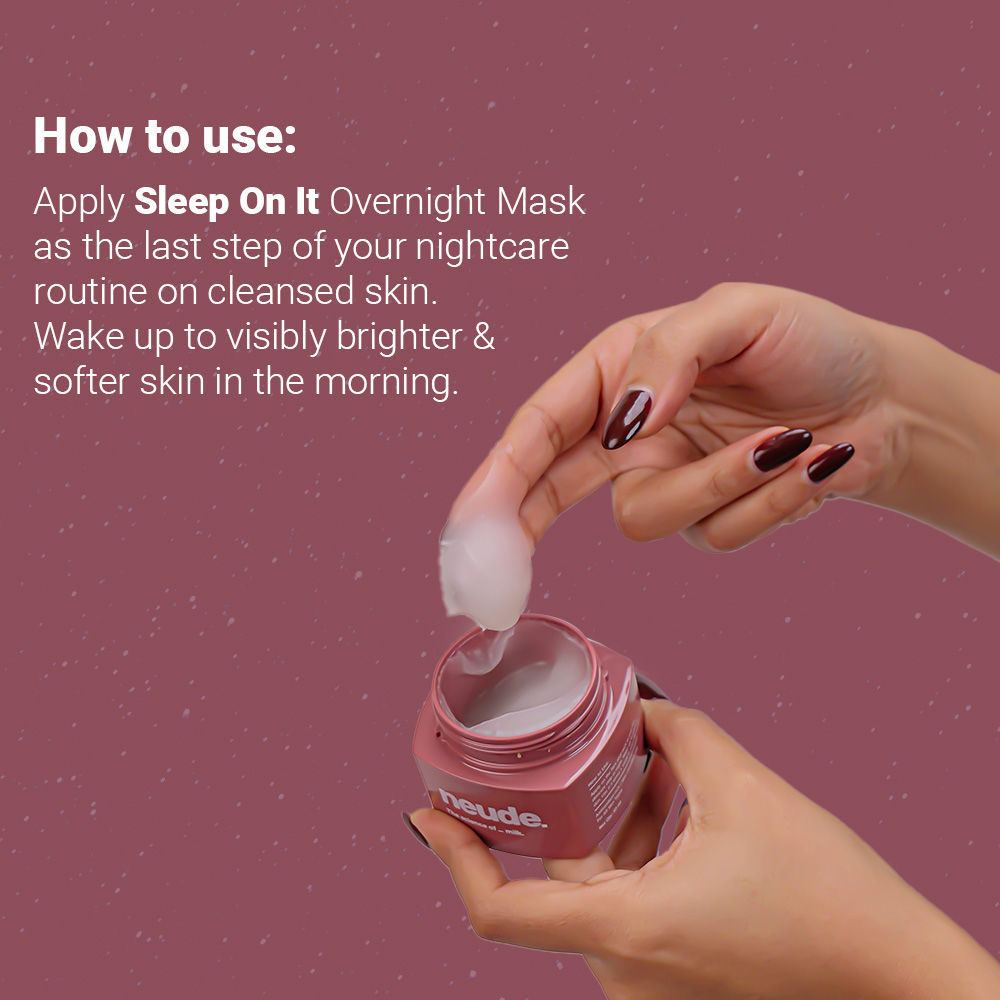Ovenight Sleeping Face Mask - Sleep On It