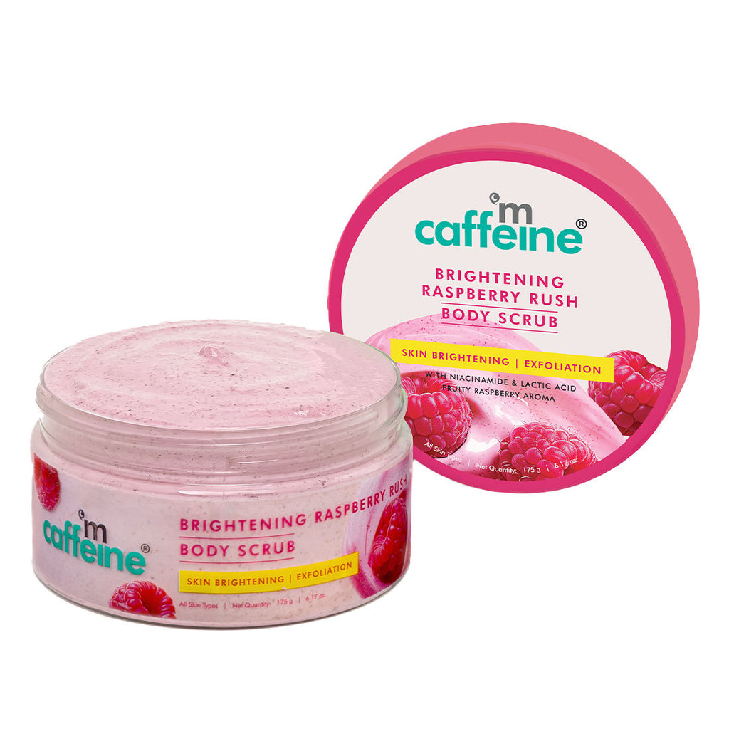Brightening Raspberry Rush Body Scrub Removes Tan & Brightens Skin