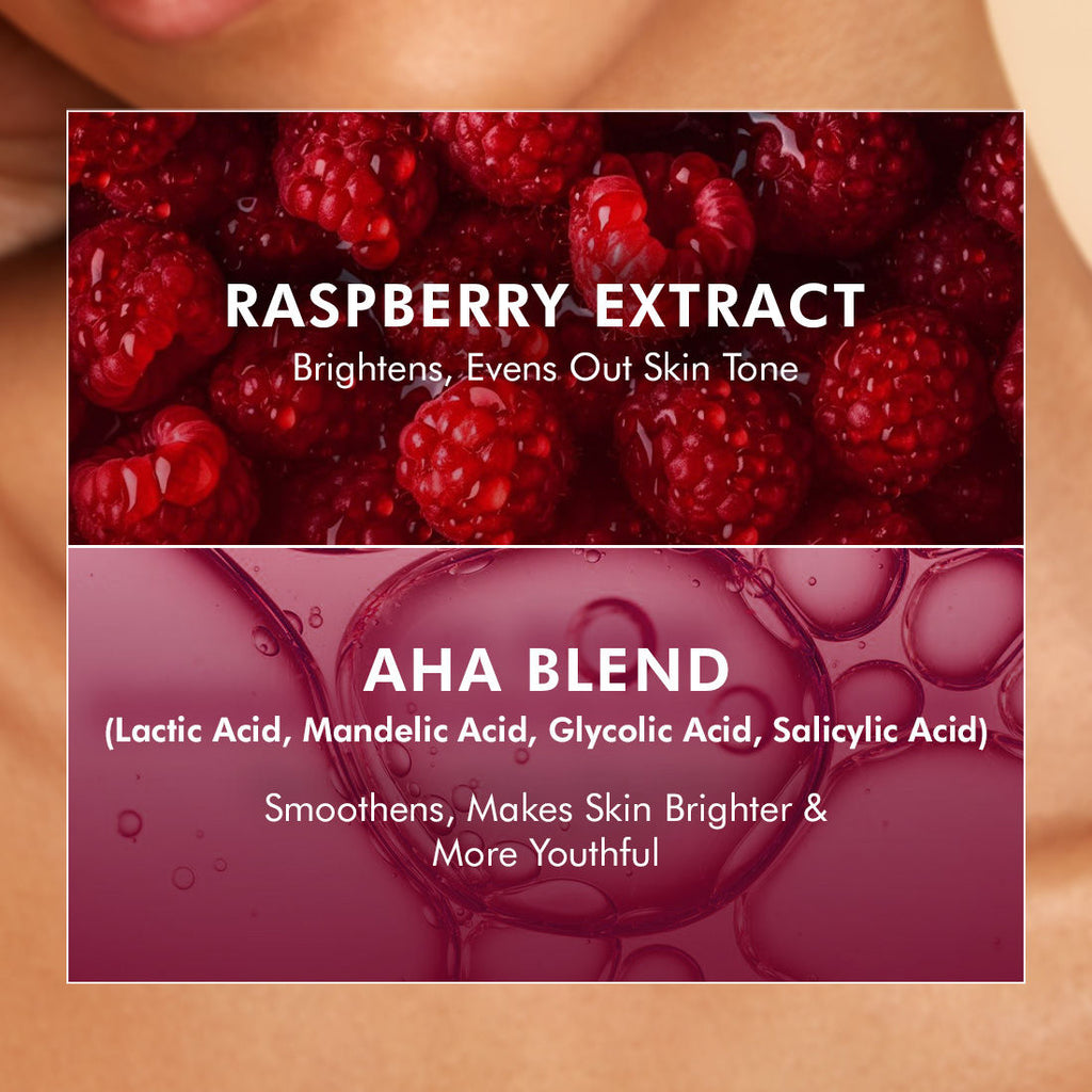 Brightening Raspberry Rush Body Scrub Removes Tan & Brightens Skin