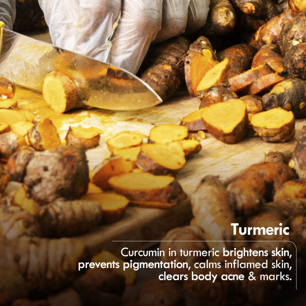 Cold Process Turmeric Butter Bath Soap - Exfoliation, Acne, Skin Brightening & Dark Spots