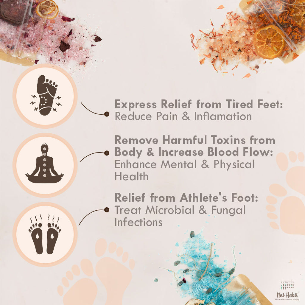 Cinnamon Therapeutic Foot Salt with Marigold & Orange, Foot Soak, Bath Salt, Pain Relief