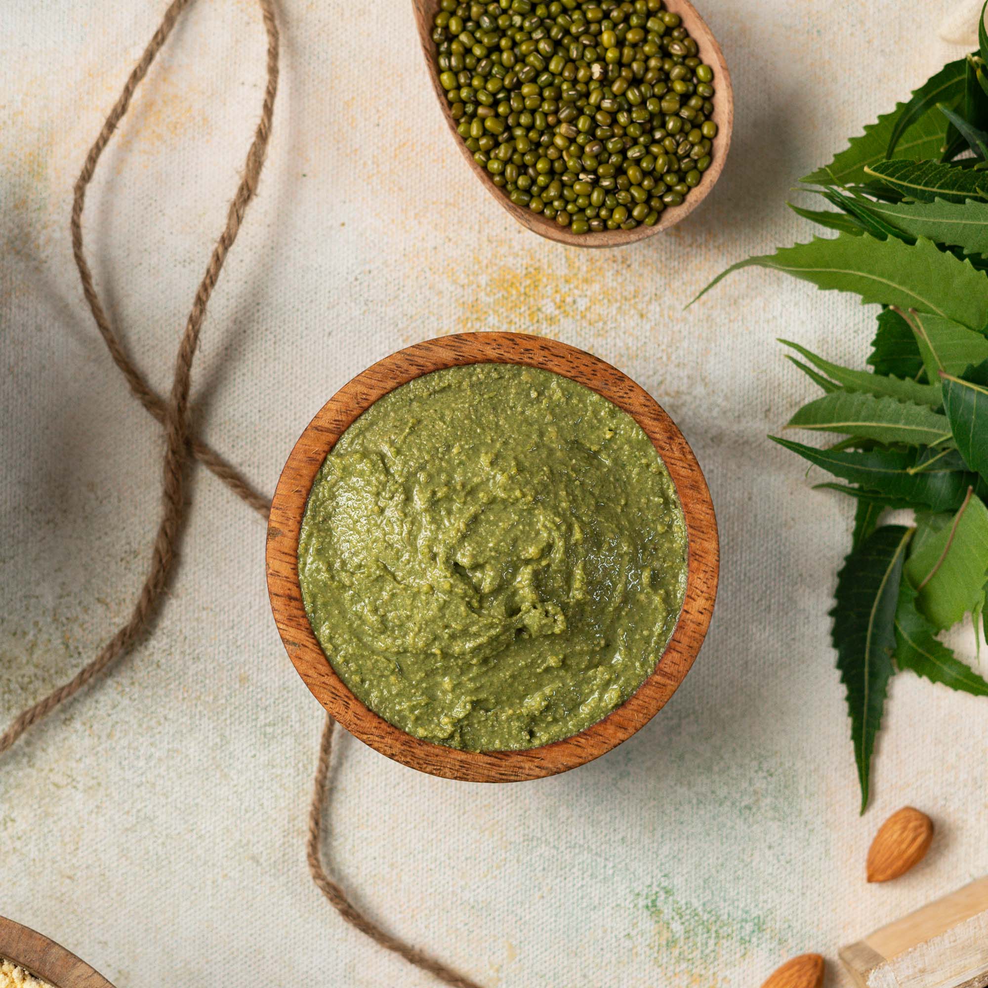 Fresh Bath Ubtan - Neem Cure 2 Minutes Body Ubtan with Neem, Pulses, Raw Milk and Curd