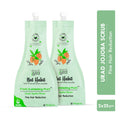 Urad Jojoba Exfoliating Mura, Ayurvedic Face Scrub for Fine Hair Reduction and Blackheads