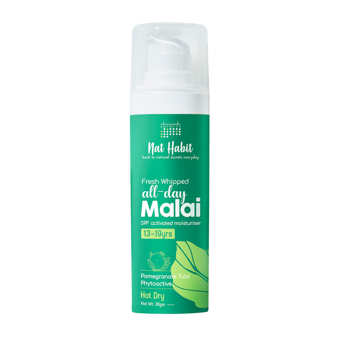 Pomegranate Tulsi Light Moisturizer, Non Sticky Face Moisturizer For Hot & Dry Weather