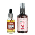 Pure Mukhalaya Patchouli Manjistha Facial Oil & Floral Jal Rose Water Toner