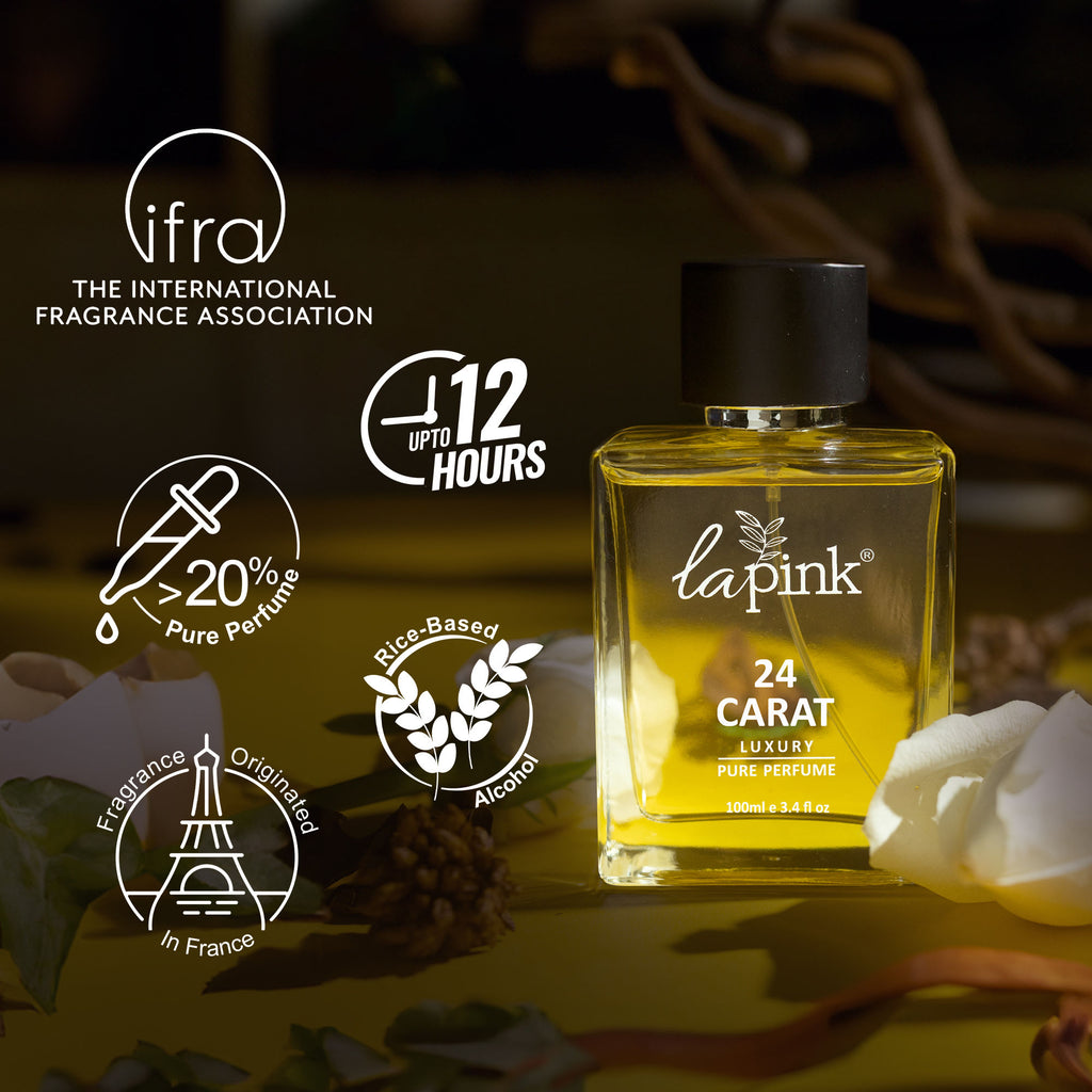 24 Carat French Luxury Pure Perfume For Men