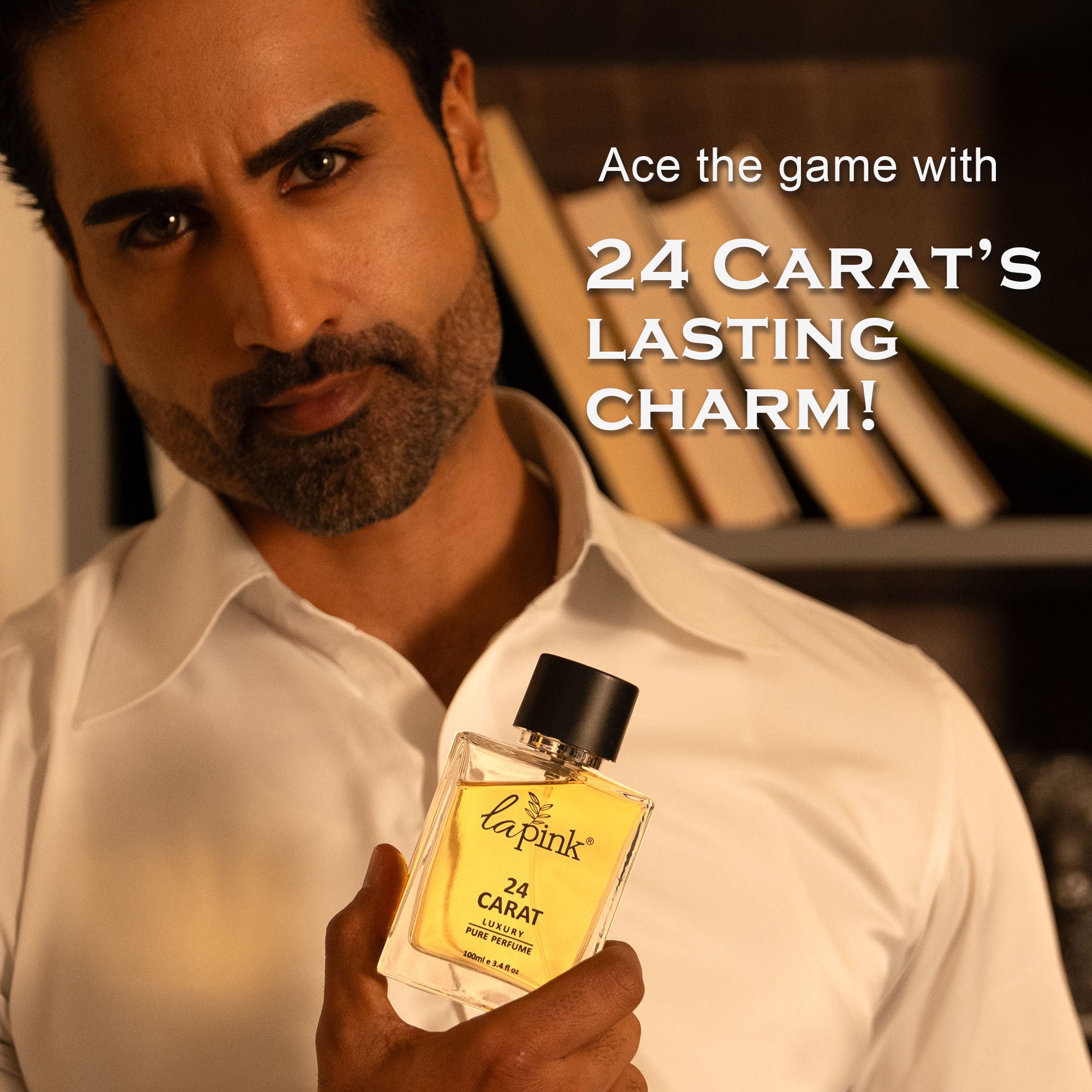 24 Carat French Luxury Pure Perfume For Men