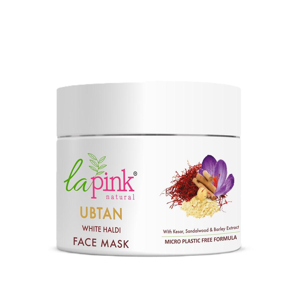 Ubtan Face Mask Pack With Saffron For Fresh & Glowing Skin, Removes Tan & Blemish