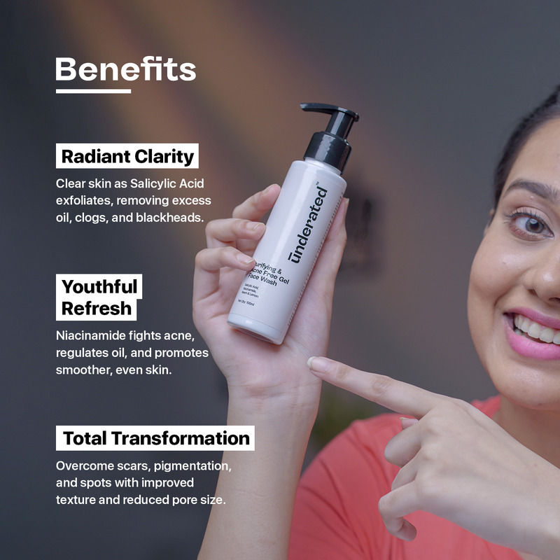 Purifying & Acne Free Gel Face Wash