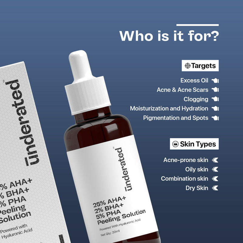 25% AHA+ 2% BHA+ 5% PHA Peeling Solution