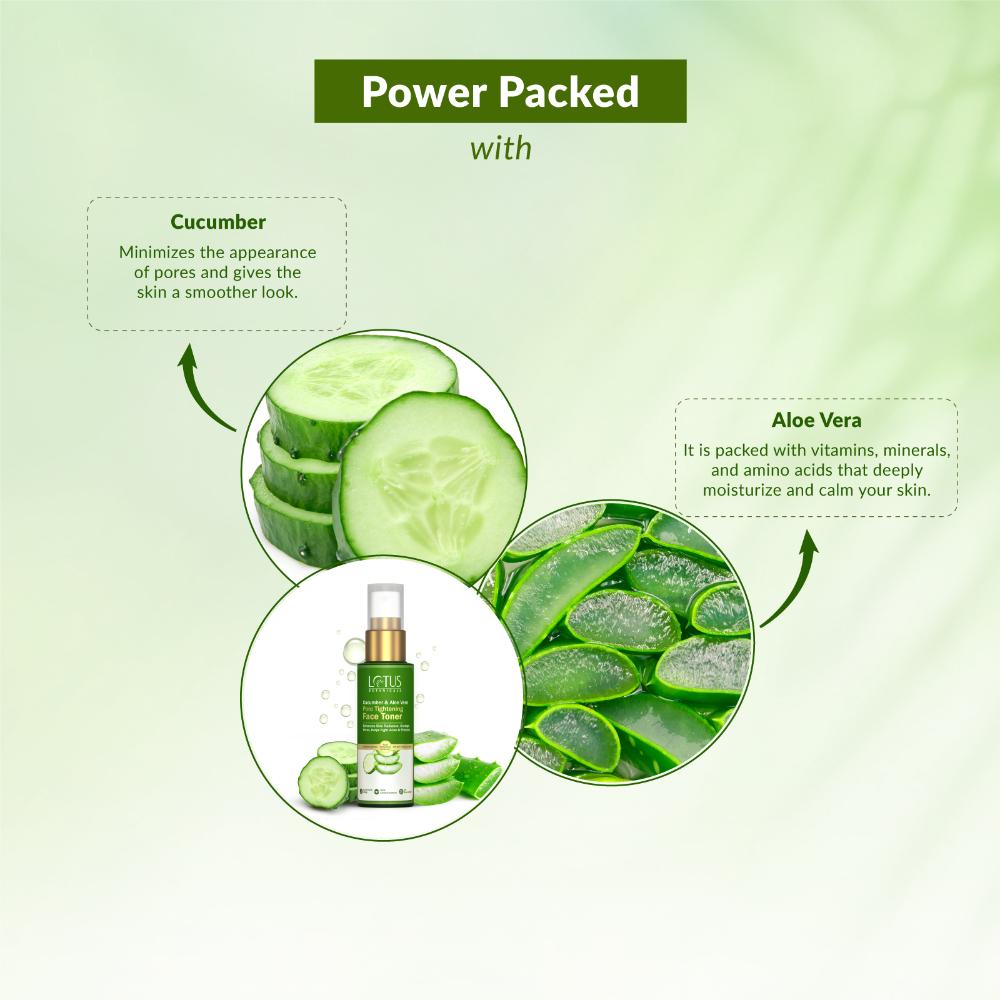 Cucumber & Aloe Vera Pore Tightening Face Tone