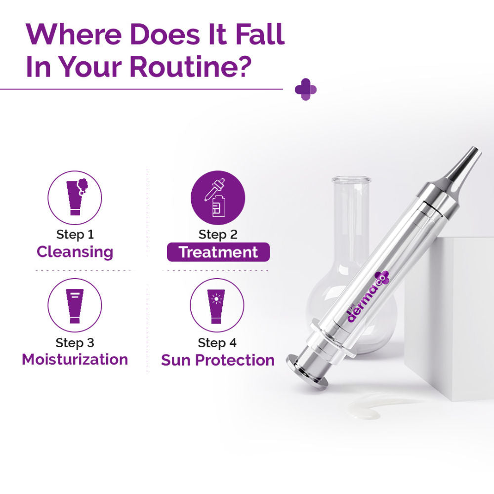 50000 PPM Vitamin C Microneedle Face Serum Shot for Radiant, Glowing Skin All Types