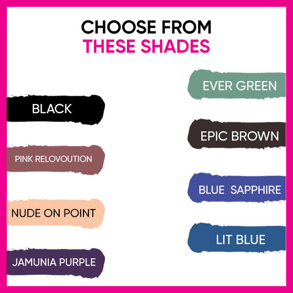 Turning Heads Crayon Gel Eyeliner Cum Kajal Pencil