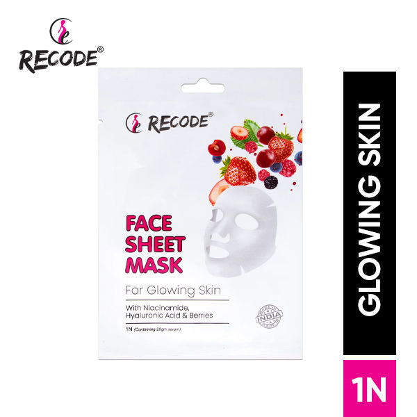 Face Sheet Mask For Glowing & Brightened Skin
