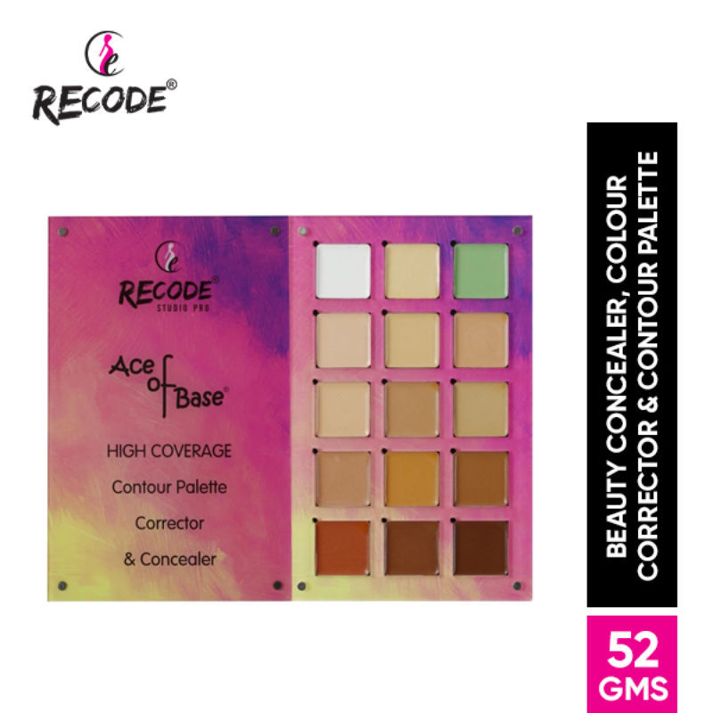 Beauty Concealer, Colour Corrector & Contour Palette