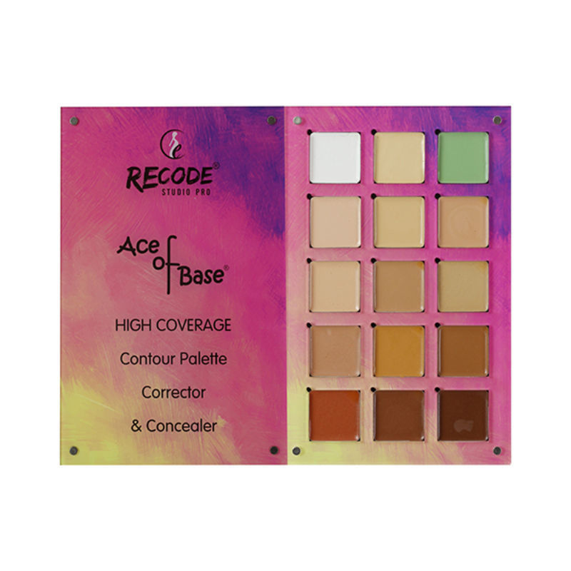 Beauty Concealer, Colour Corrector & Contour Palette