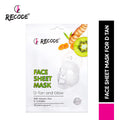 D Tan And Glow Face Sheet Mask