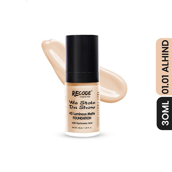 HD Luminous Matte Foundation - 01.01 Alhind