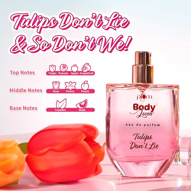 Body Lovin Tulips Dont Lie Eau De Parfum Long Lasting Floral Perfume