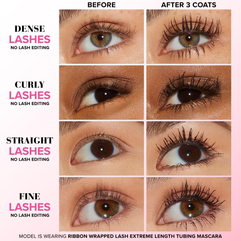 Black Ribbon Wrapped Lash Lengthening Mascara