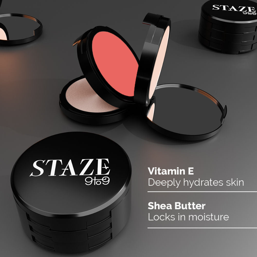 9To9 Triple Treat Stacked Face Palette - 01 Main Character