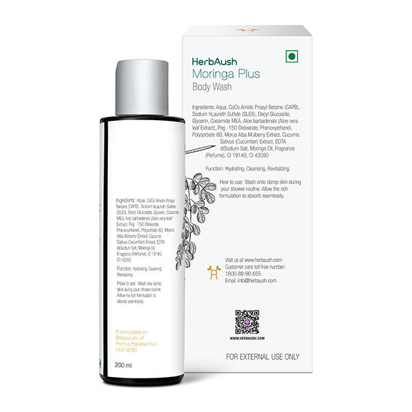 Moringa Plus Body Wash Shower Gel