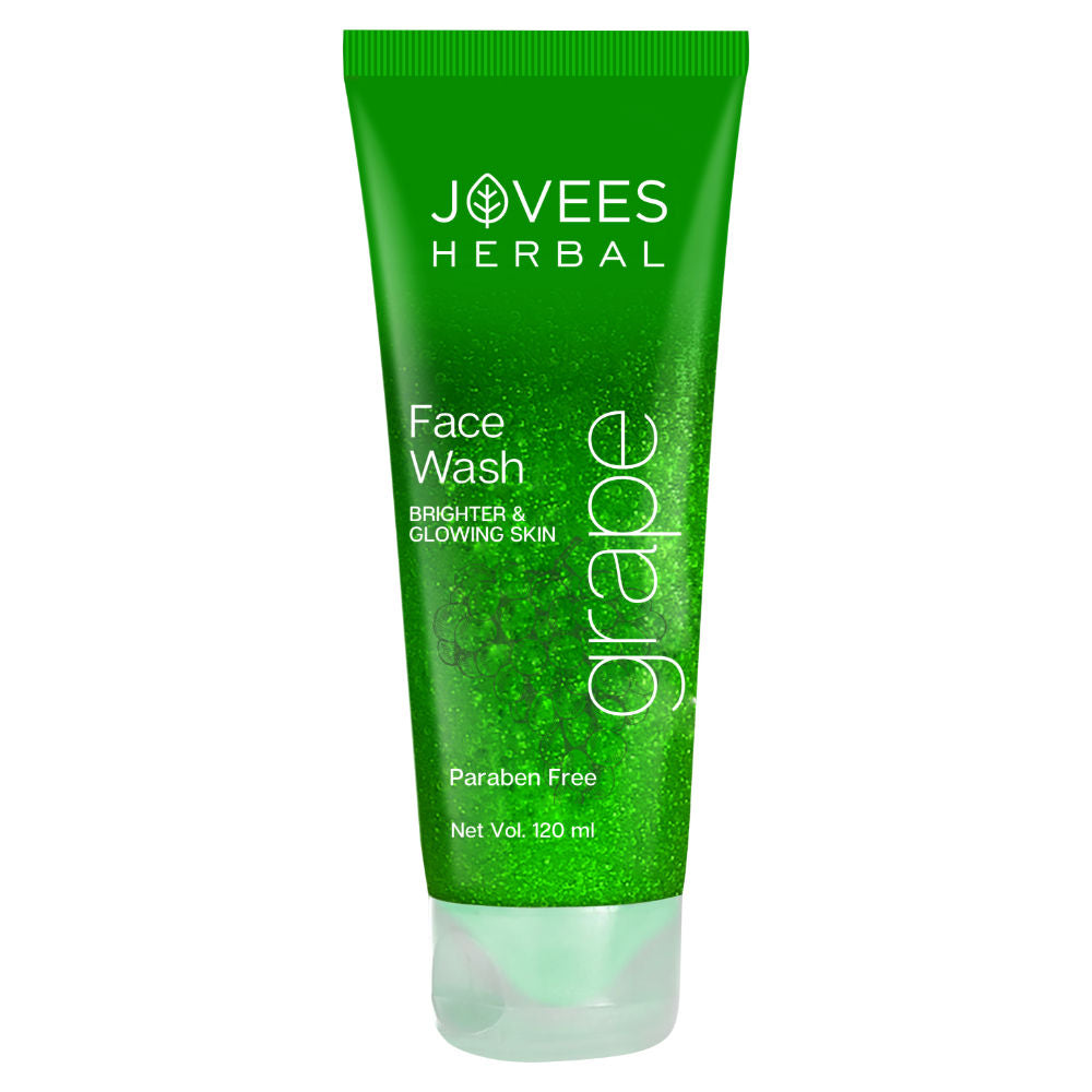Herbal Grape Fairness Face Wash For Dull Skin Removes Dark Spots And Gives Healthy Looking Skin - 120 ml