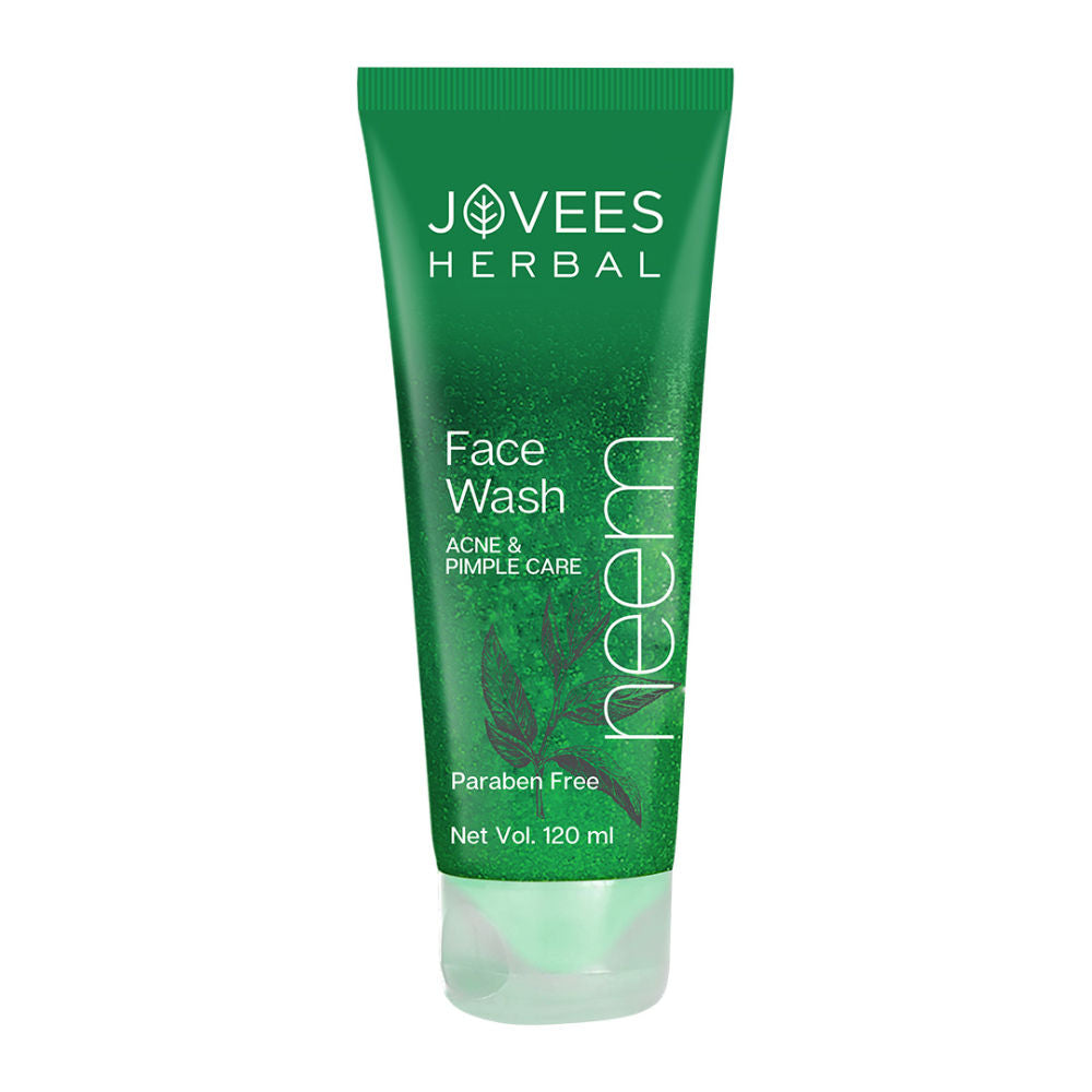 Herbal Neem Face Wash For Acne And Pimple Care Bright, Clear And Glowing Skin - 120 ml