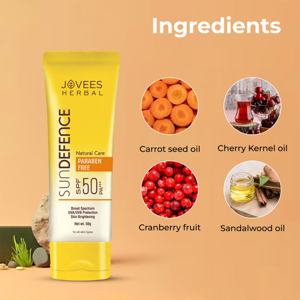 Herbal Sun Defence Cream SPF 50 PA+++ UVA/UVB Protection